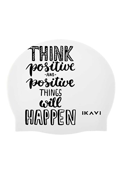 İKAVİ Думай позитивно, і позитивні речі трапляться Силіконовий басейн з принтом