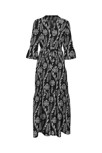 Vero Moda VMZERA Langes Kleid - Bequemer Schnitt