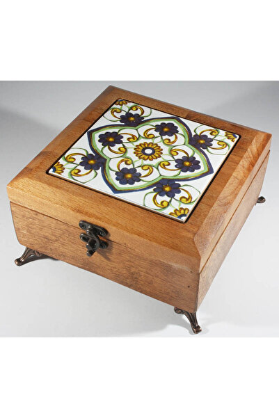 Çini Evi صندوق ساعة خشبي هدية للرجال - تصميم بسيط وأنيق