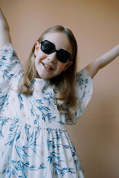 Bilge Karga Hank Black Girls' Sunglasses