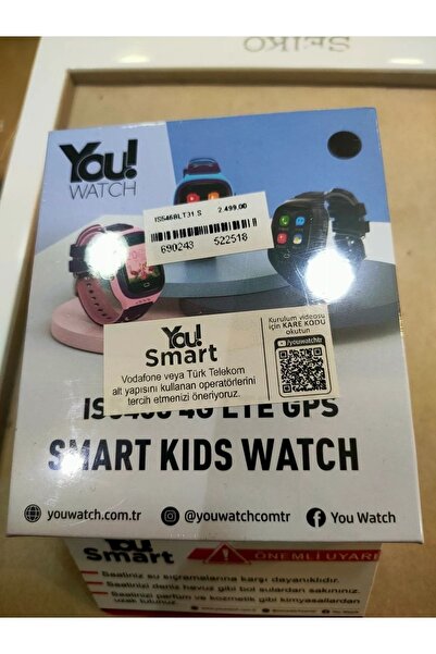 You Watch Youwatch Gps Mavi Akıllı Çocuk Saati