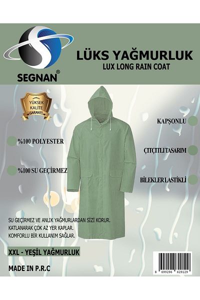 SEGNAN Green Luxury Raincoat