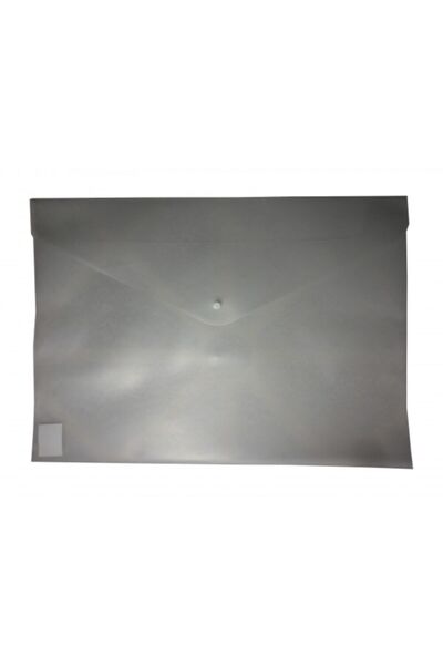 Abka A-3 Snap File Transparent 12 Pieces (1 Pack of 12 Pieces)