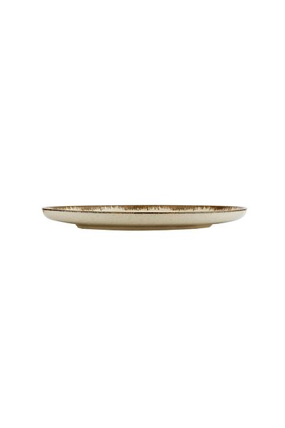 Kütahya Porselen Prosenlen Plain Plate Modern 19 cm Pearl Skirt