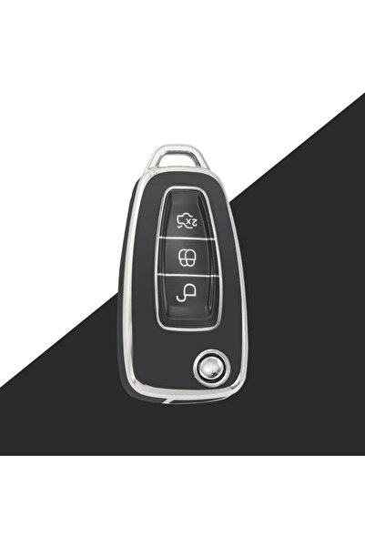 AYZ GARAGE F O R D Husă neagră pentru chei din material TPU