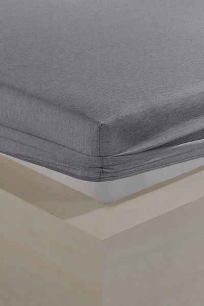 conzaliza Cotton Double Elastic Sheet| 160 X 200 cm