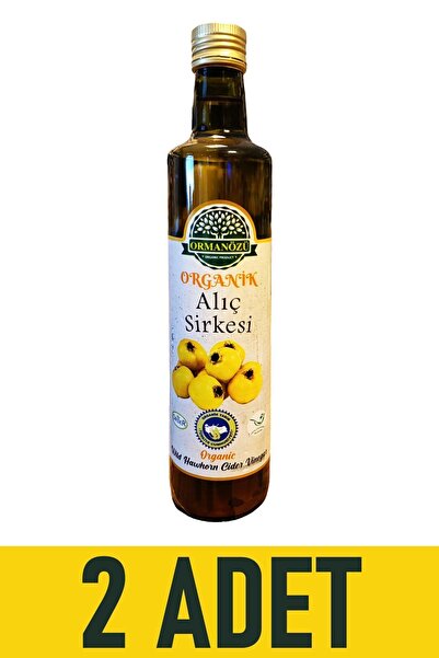 Ormanözü Organik Alıç Sirkesi 500 ml (2 Adet)
