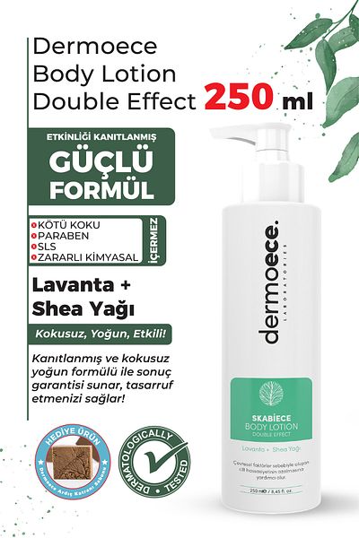 dermoece Skabiece 250 ml Double Effect Body Lotion (DIFFECTION)