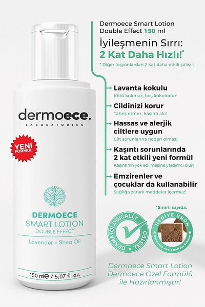 dermoece Smart Lotion 150 ml Double Effect (NOUR, STRAW)