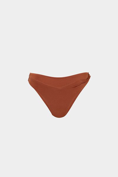 Açelya Okcu FRIGG Fit Premium Women's Bikini Bottom - Twist Edge and Detail