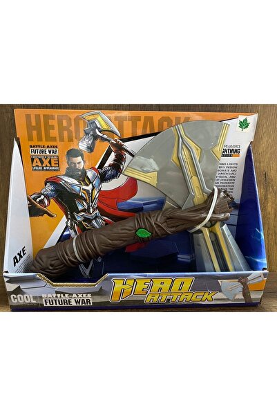 scntoys Thor Balta Avengers Thor Balta Sesli Işıklı Oyuncak Thorun Baltası Th...