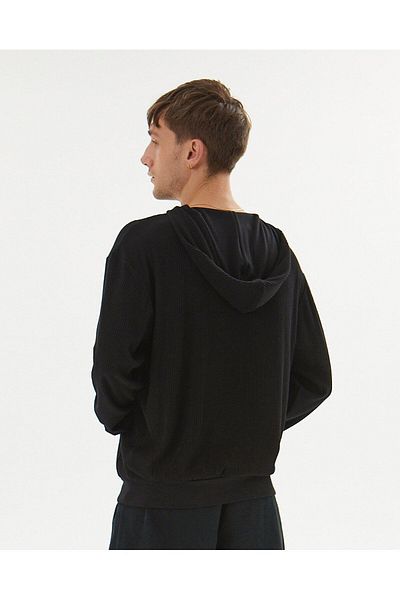 Ayma Active Μαύρο ανδρικό κουκούλα με κουκούλα