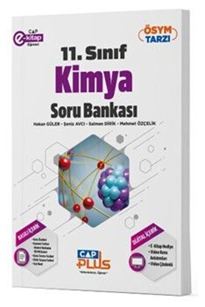 Çap Yayınları Çap 11.Sınıf Soru Bankası Anadolu Plus Kimya 2024