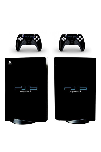 Genel Markalar Ps5 Logo Playstation 5 Standart Dijital Versiyon Sticker Kapla...