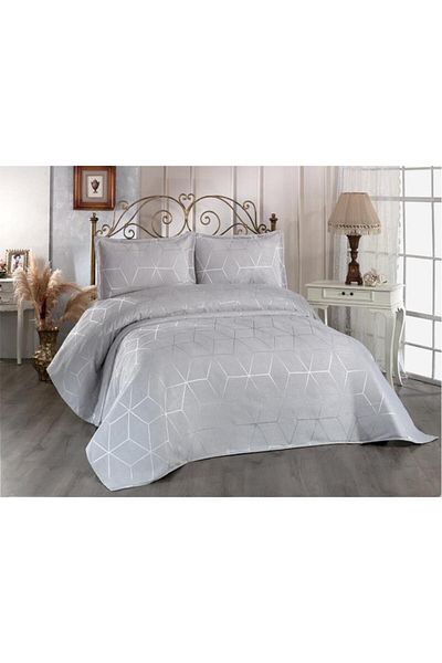 Çeyiz Diyarı Verona Double Bedspread Gray
