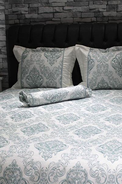 Çeyiz Diyarı Serenat Double Bedspread Green