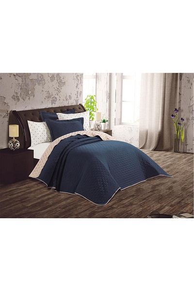Çeyiz Diyarı Washed Soft Double Sided 6 Piece Dowry Set Green