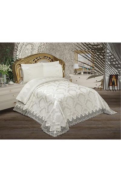 Çeyiz Diyarı Flame Pique Set 6 Pieces Cream