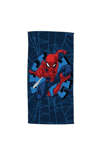 Taç Spiderman Web Beach Towel