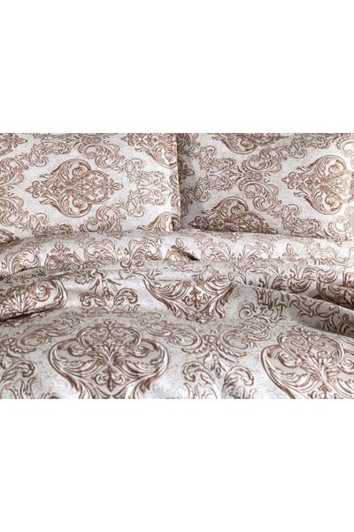Çeyiz Diyarı Sude Single Jacquard Bedspread Brown