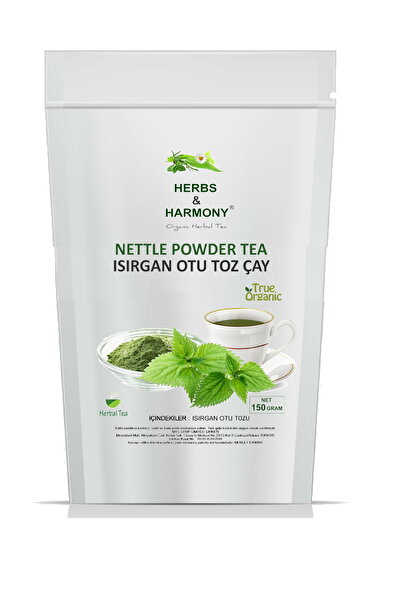 Herbs & Harmony Nettle Powder Tea Isırgan Otu Toz Çay 150 Gram