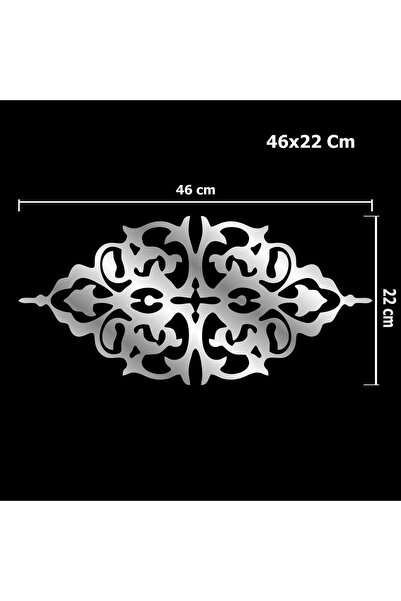 HomeJamin Dekoratif Yapışkanlı Mobilya Dolap Süsü dekor Bordür 46 x 22 Cm ort...