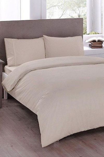 Çeyiz Diyarı Σετ Παπλωματοθήκη Pure Pure Κρέμα