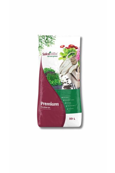 Saksı Mix 40 Lt Premium Universal Saksı Toprağı Gübreli Substrat-özel Karışım...