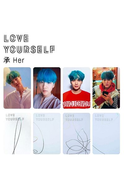 Kpop Dünyasi Bts Suga ''Ly Her'' Album Card Set