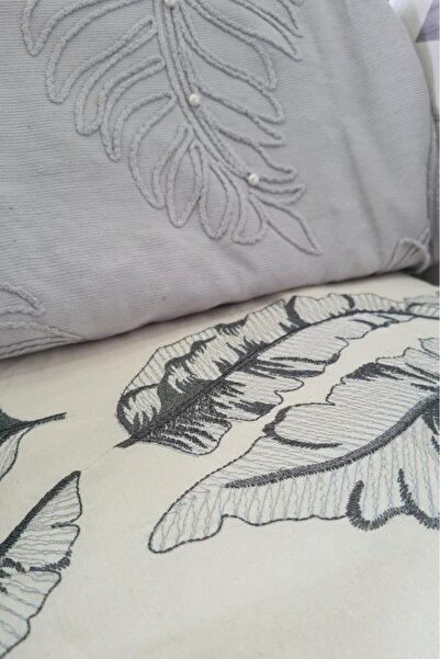 Çeyiz Diyarı Çeyizdiyarı Trend 10 Piece Bridal Set Gray