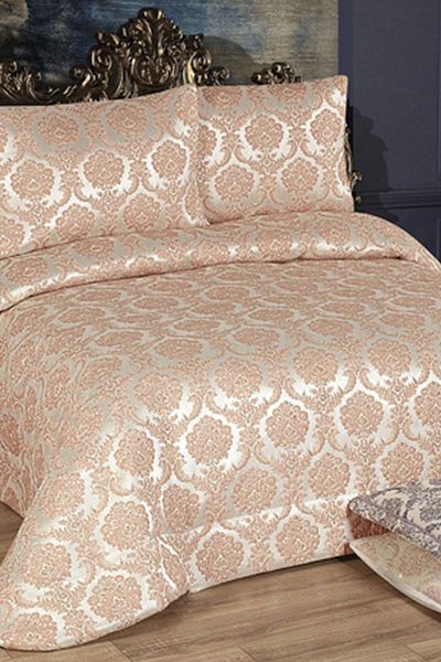 Çeyiz Diyarı Lera Double Bedspread Powder