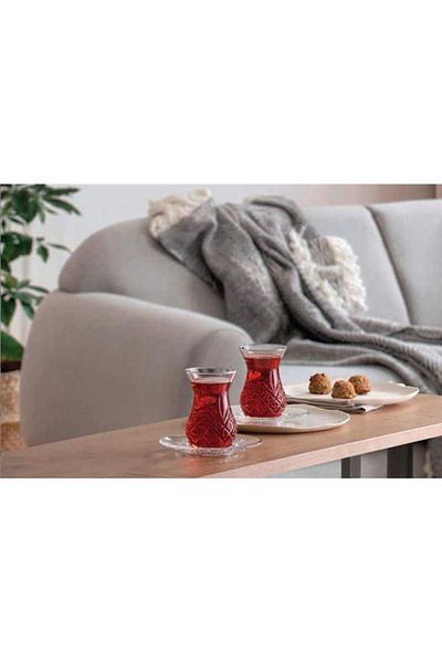 Paşabahçe Timeless Tea Set of 6