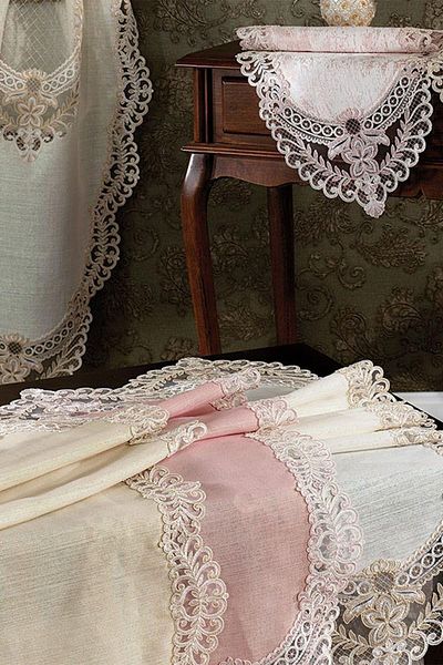 Çeyiz Diyarı Set de lounge Dila Linen 5 piese pulbere