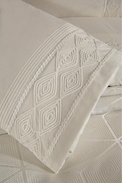 Çeyiz Diyarı Verona 7 Piece Bridal Set Cream