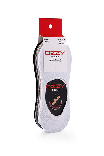 Ozzy Socks Безшевни балерини унисекс от 4 части