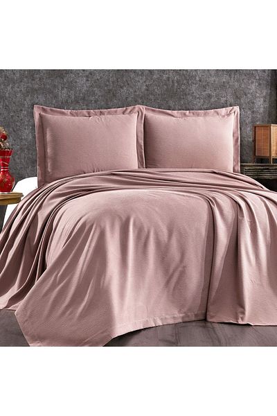 Solinas Collection Linda Pink Double Bedspread