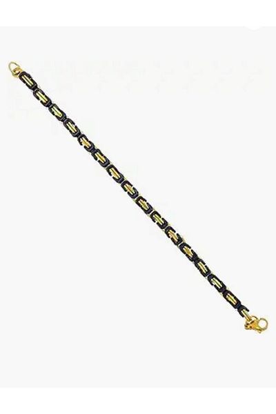 AKSESUARIM Men's steel king chain bracelet