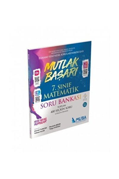 Muba Yayınları Muba 7. Sınıf Mutlak Başarı Matematik Soru Bankası