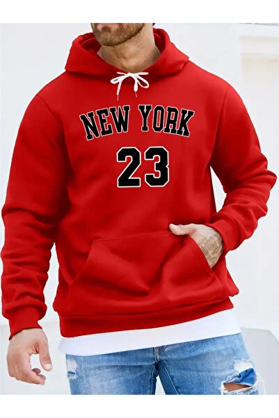 Deocept Hanorac oversize pentru bărbați - New York