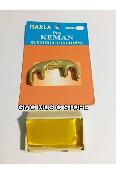 Marla Keman Susturucu(3 Renk Seçeneği) + Keman Reçinesi
