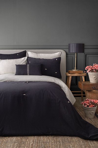 Apricitas HOME Aristo Black Double Bedspread Set