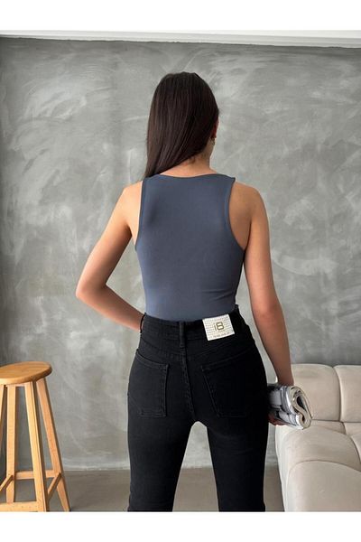 MEECY Ärmelloser Bodysuit für Damen – bequemes Design