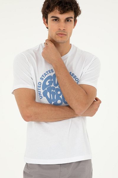 U.S. Polo Assn. Η.Π.Α. Polo Assn. Ανδρικό μπλουζάκι - 50281078 -VR013
