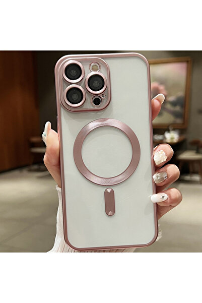 halkhouse iPhone 12 Pro Max Kılıf Kamera Lens Korumalı Magsafe Şarj Özellikli...