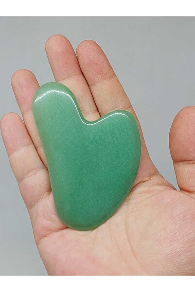 Yasamtohumu Piatra aventurina - Piatra de masaj facial Gua Sha (51324)