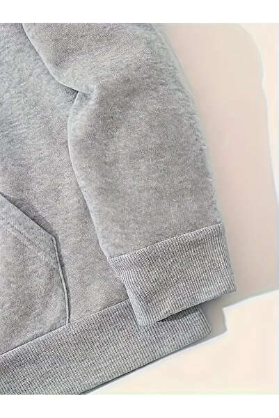 Deocept Φούτερ με κουκούλα Unisex Vintage Printed Oversize