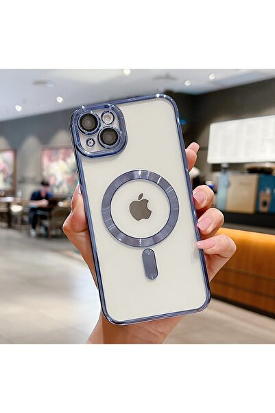 halkhouse iPhone 14 Kılıf Kamera Lens Korumalı Magsafe Şarj Özellikli Demre Ş...