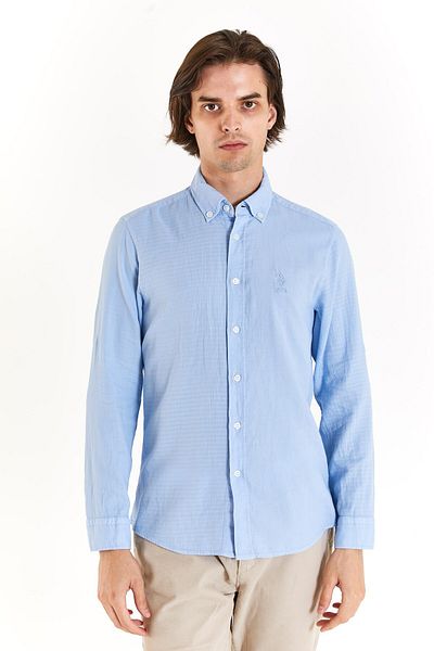 U.S. Polo Assn. BAZA. Polo Assn. Cămașă pentru bărbați - 50283718 -VR003 Model