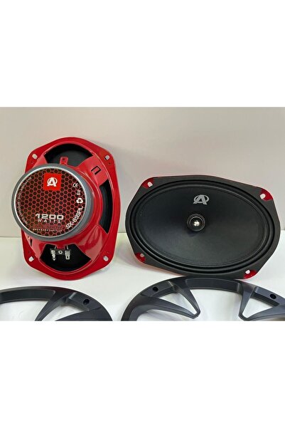 NETEX AQOUSTİCS AQOUSTİCS SX-85SPL OVAL MİDRANGE 1200 WATT MAXİMUM POWER 2 ADET