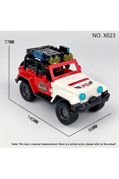 marimari Swat Military Jeep - مكعبات البناء مثل الصور